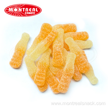 Orange Bottle Sour Gummy Candy Jelly Candies